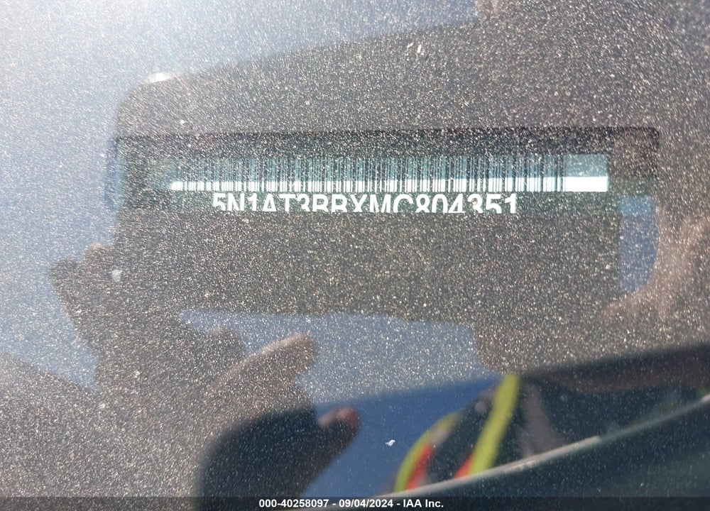 2021 NISSAN ROGUE VIN: 5N1AT3BBXMC804351