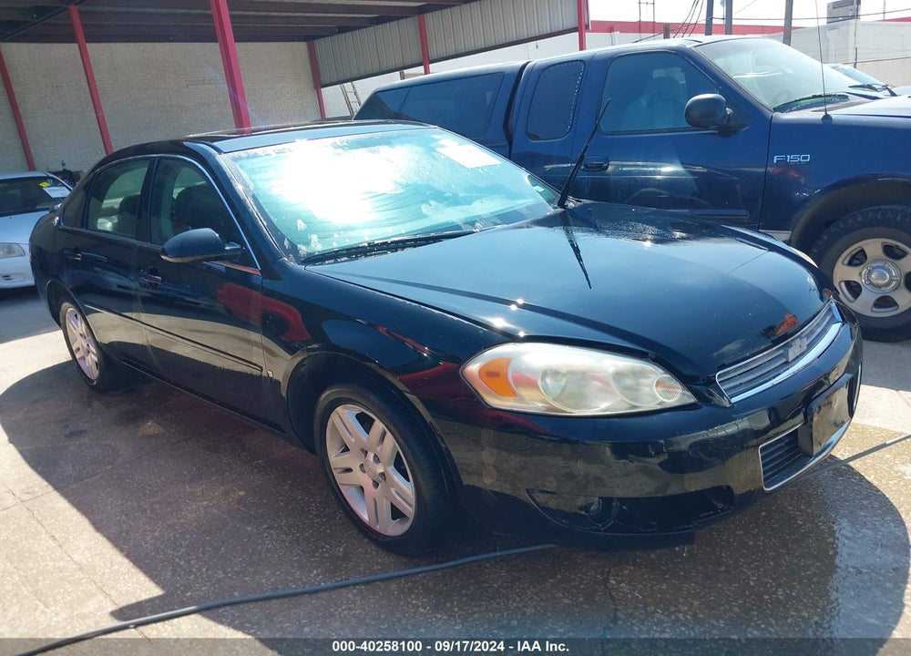 2007 CHEVROLET IMPALA LT VIN: 2G1WC58R679316089