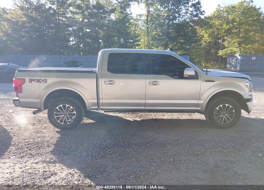 2018 FORD F-150 LARIAT VIN: 1FTEW1EG9JFC91371