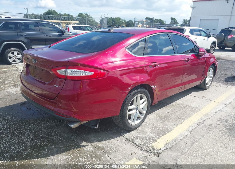 2013 FORD FUSION SE VIN: 3FA6P0H76DR259319