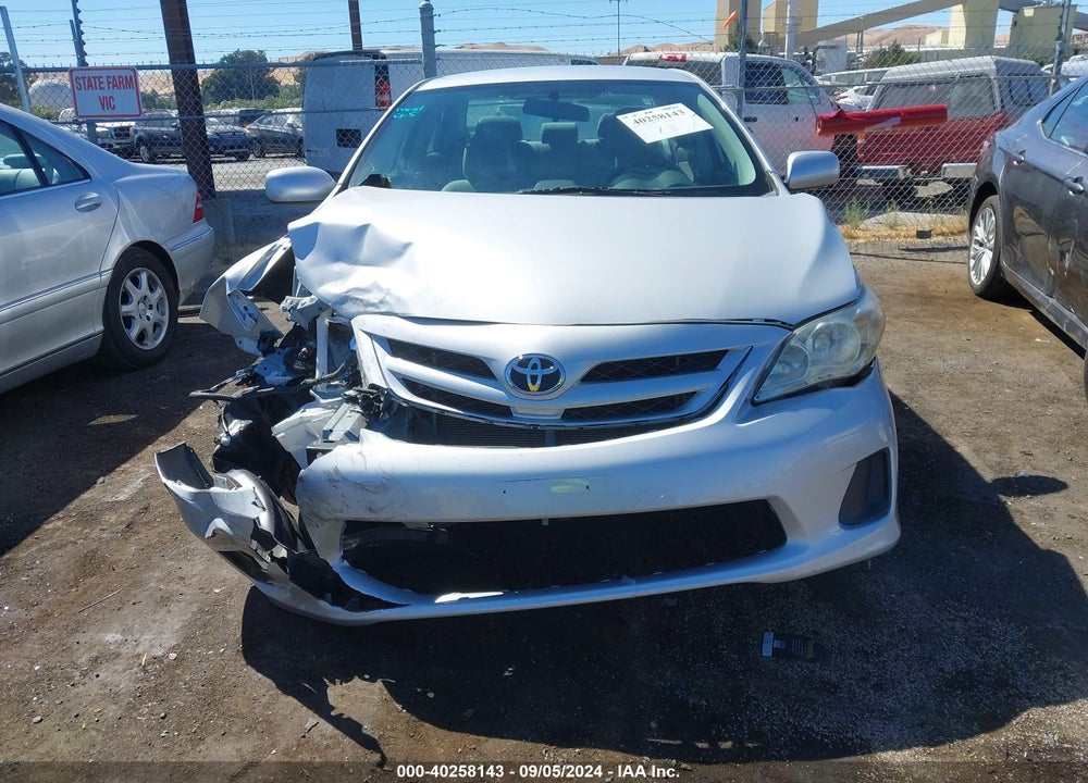 2013 TOYOTA COROLLA L VIN: 2T1BU4EE5DC097619