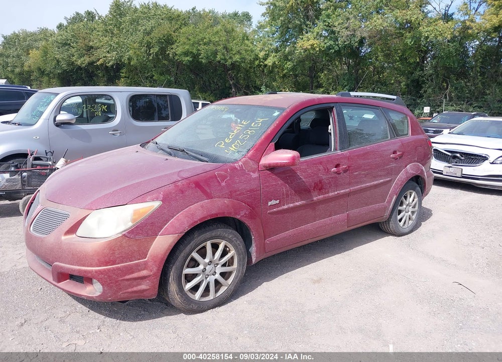2005 PONTIAC VIBE VIN: 5Y2SL63835Z457795