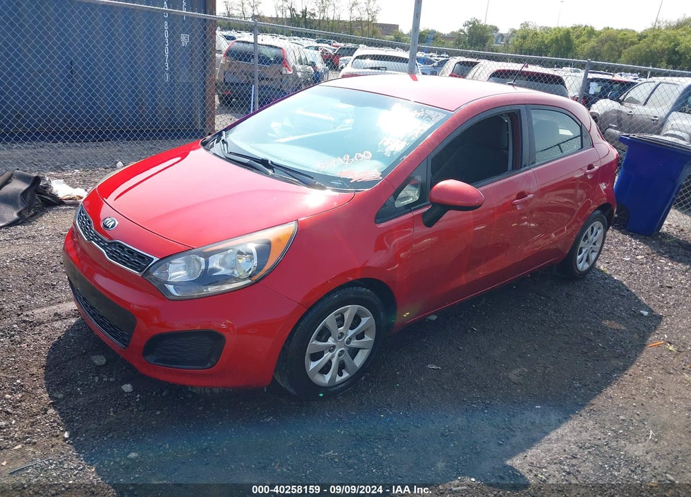2015 KIA RIO EX VIN: KNADN5A3XF6448001
