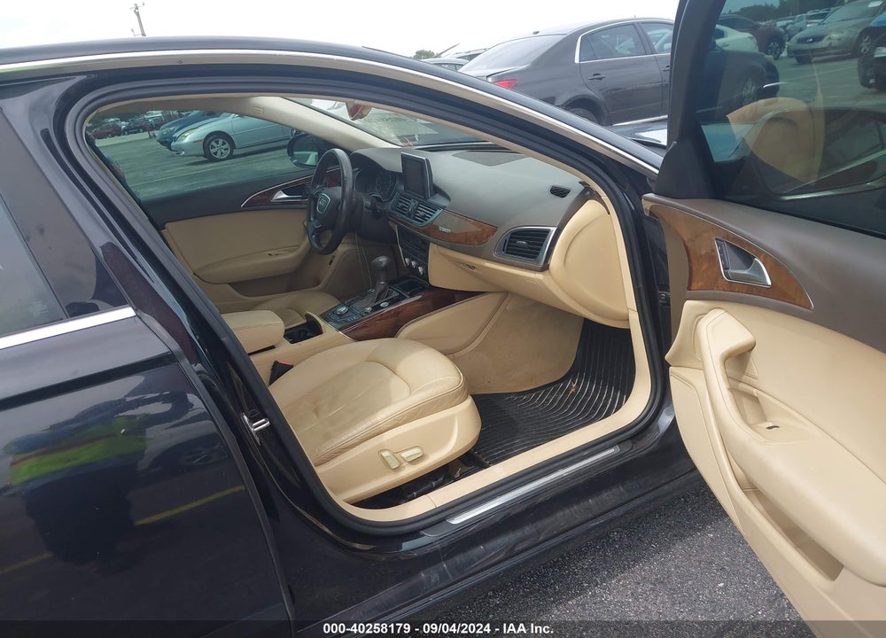 2012 AUDI A6 3.0 PREMIUM VIN: WAUGGAFC8CN075499