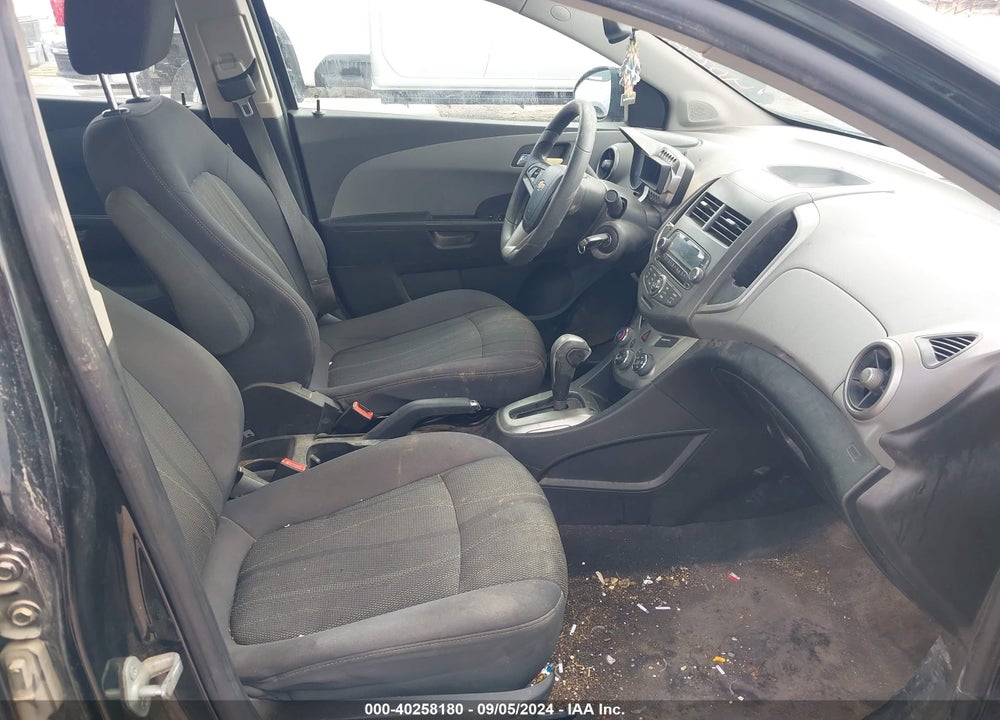 2012 CHEVROLET SONIC 2LT VIN: 1G1JC5SH8C4147068
