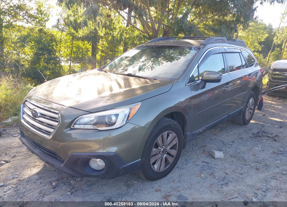 2015 SUBARU OUTBACK 2.5I PREMIUM VIN: 4S4BSBFC6F3281305