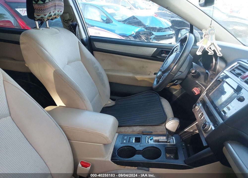 2015 SUBARU OUTBACK 2.5I PREMIUM VIN: 4S4BSBFC6F3281305