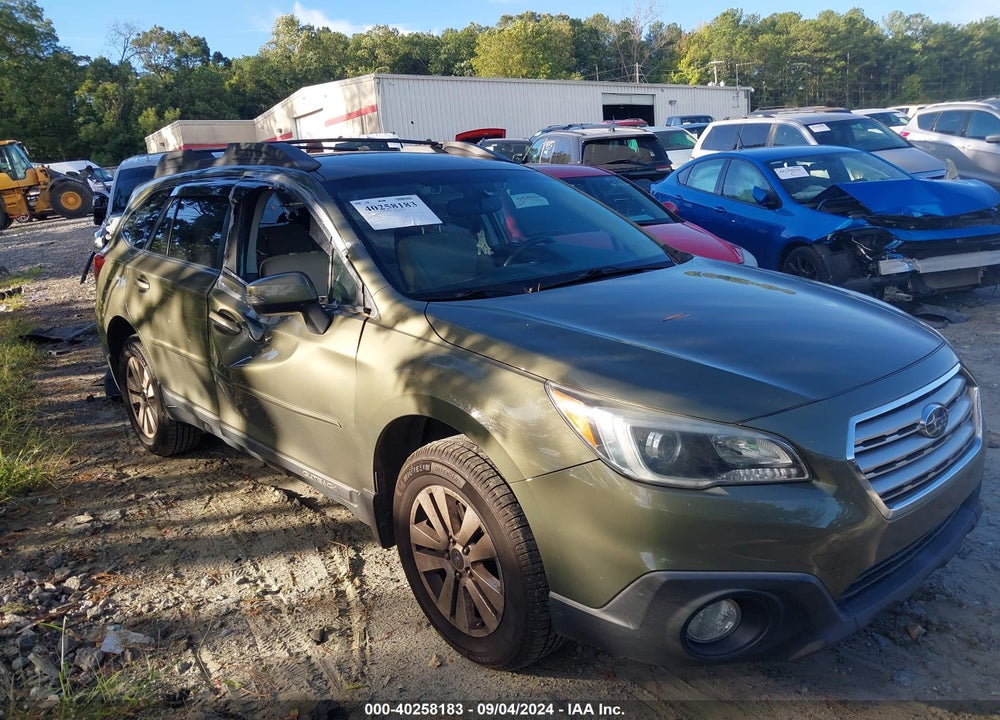 2015 SUBARU OUTBACK 2.5I PREMIUM VIN: 4S4BSBFC6F3281305