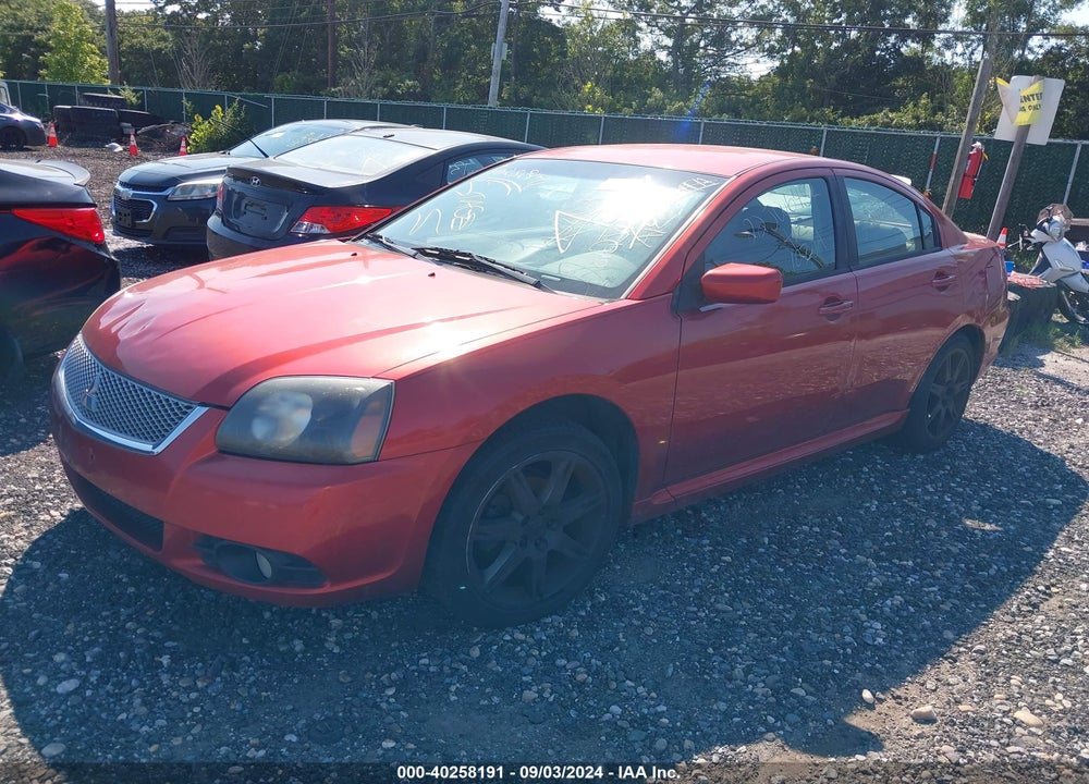 2010 MITSUBISHI GALANT ES/SE VIN: 4A32B3FF3AE009356
