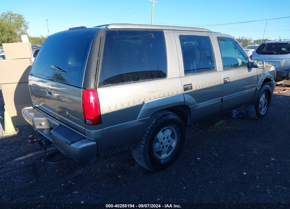 2000 CADILLAC ESCALADE STANDARD VIN: 1GYEK63R7YR212442
