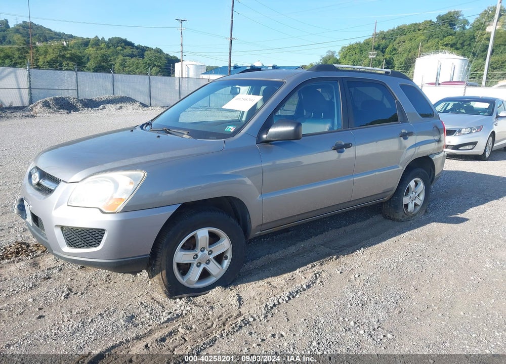 2010 KIA SPORTAGE LX V6 VIN: KNDKGCA32A7707916
