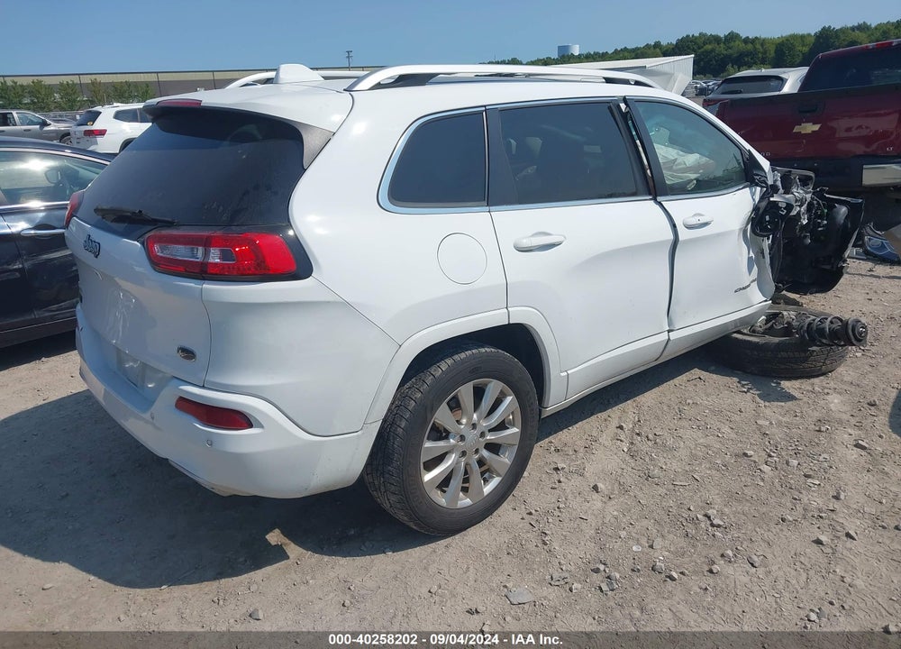 2018 JEEP CHEROKEE OVERLAND 4X4 VIN: 1C4PJMJX9JD594340