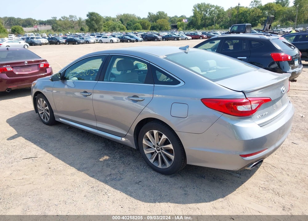 2015 HYUNDAI SONATA SPORT VIN: 5NPE34AF4FH108284