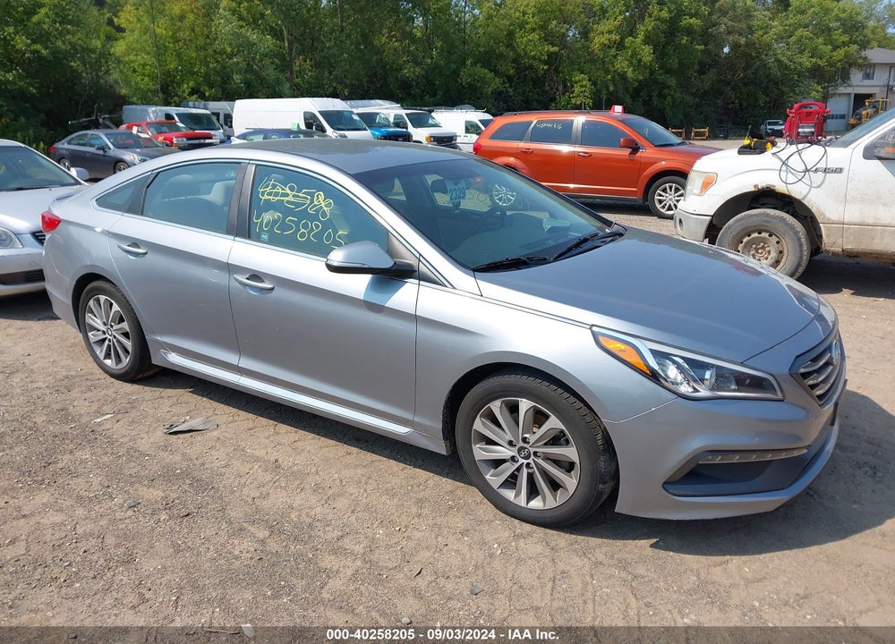 2015 HYUNDAI SONATA SPORT VIN: 5NPE34AF4FH108284