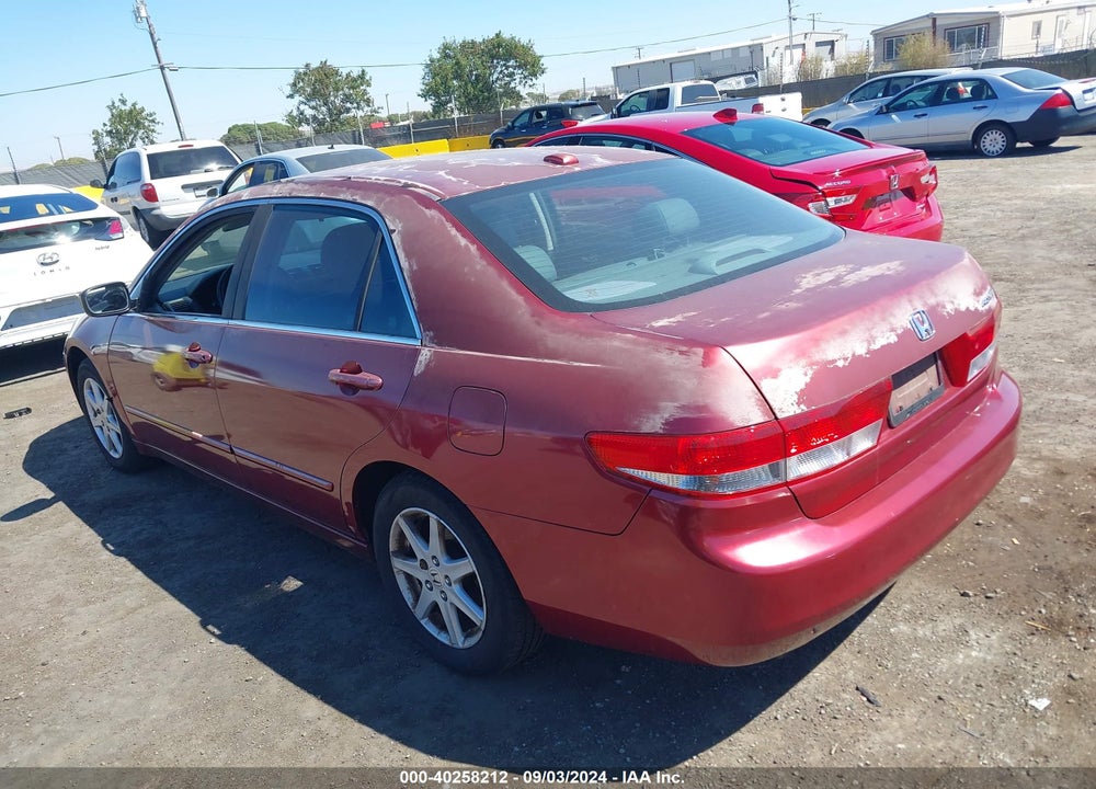 2004 HONDA ACCORD 3.0 EX VIN: 1HGCM665X4A080528