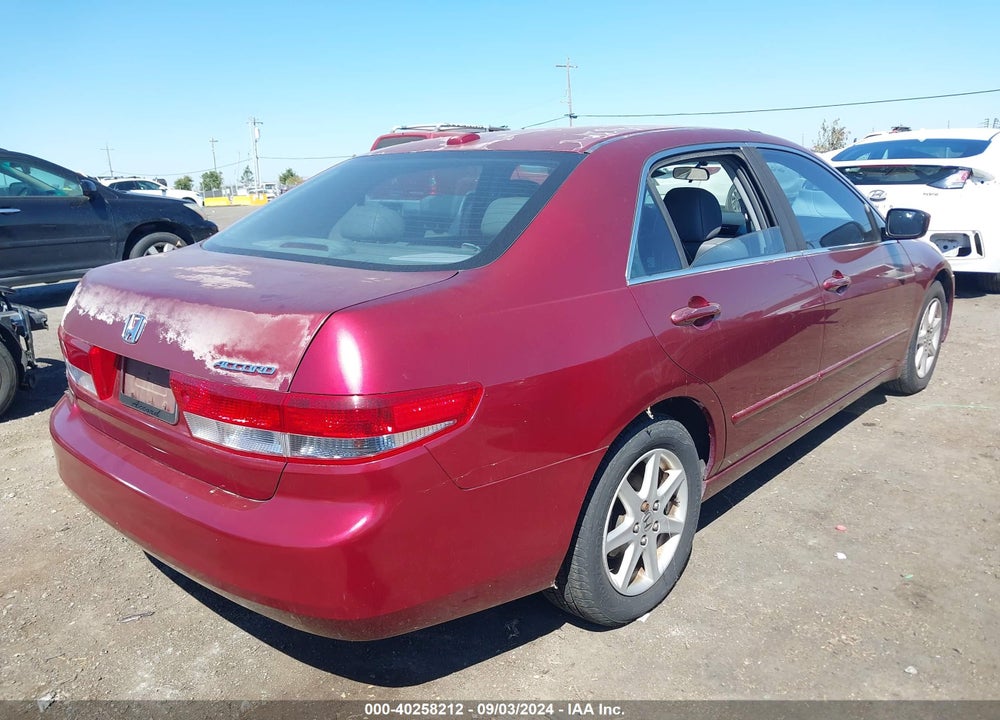 2004 HONDA ACCORD 3.0 EX VIN: 1HGCM665X4A080528