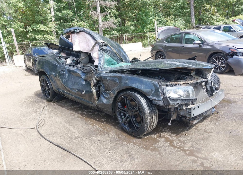 2015 CHEVROLET CAMARO 2LS VIN: 2G1FB1E37F9248783