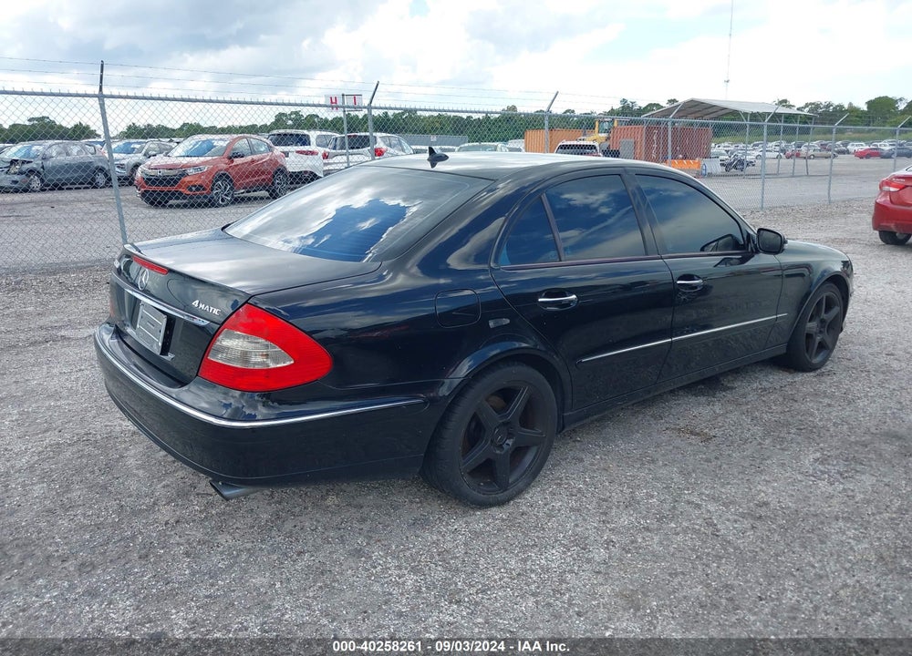 2009 MERCEDES-BENZ E 350 4MATIC VIN: WDBUF87X39B365726