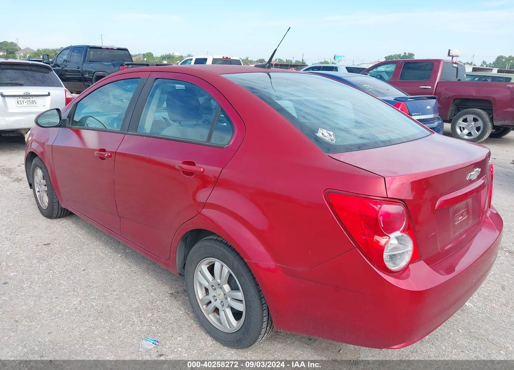 2012 CHEVROLET SONIC 2LS VIN: 1G1JA5SH0C4129962