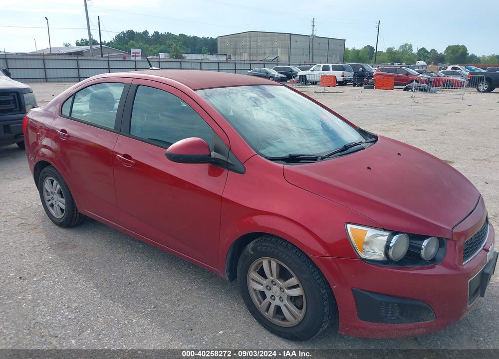 2012 CHEVROLET SONIC 2LS VIN: 1G1JA5SH0C4129962