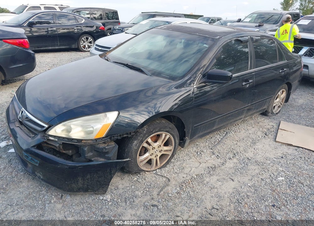 2007 HONDA ACCORD 2.4 EX VIN: 1HGCM56897A172626