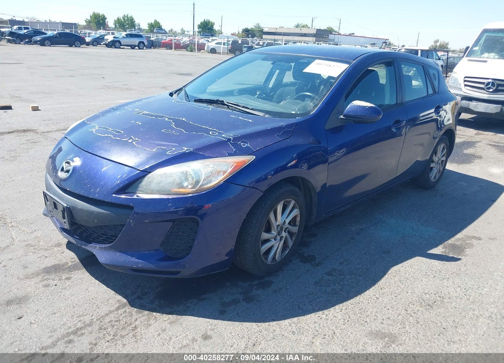 2013 MAZDA 3 I TOURING VIN: JM1BL1LP1D1768665