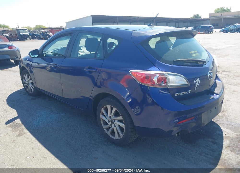 2013 MAZDA 3 I TOURING VIN: JM1BL1LP1D1768665