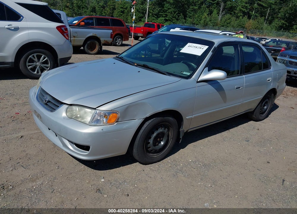 2001 TOYOTA COROLLA LE VIN: 2T1BR12E41C444972