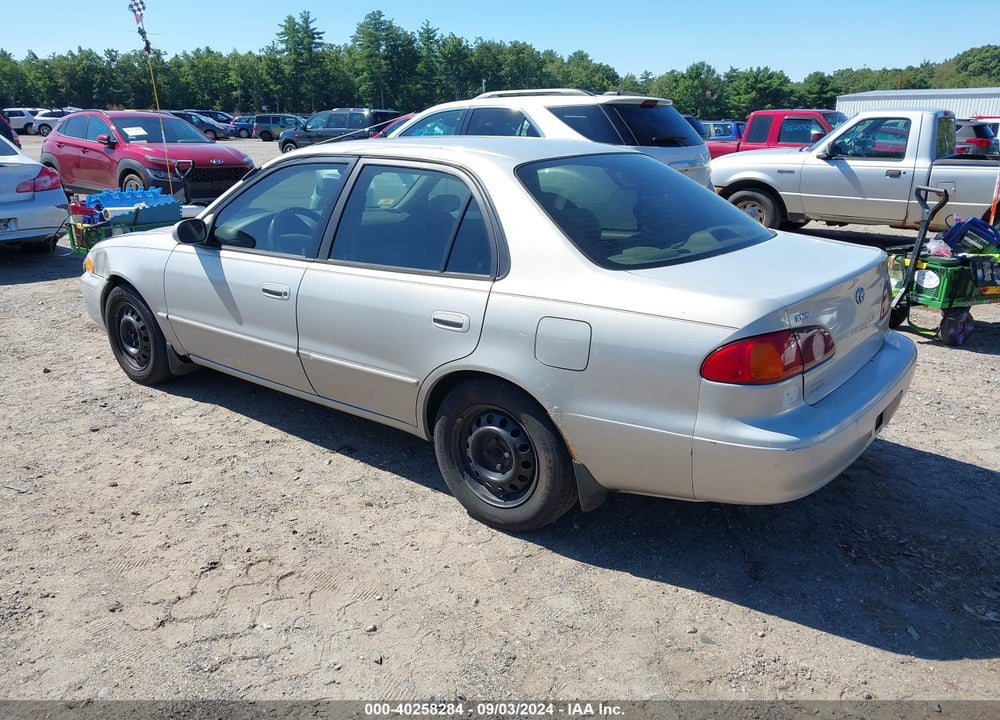 2001 TOYOTA COROLLA LE VIN: 2T1BR12E41C444972