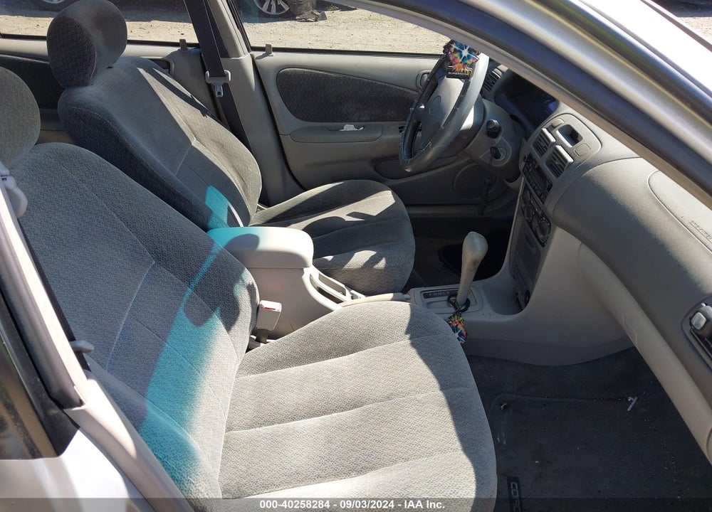 2001 TOYOTA COROLLA LE VIN: 2T1BR12E41C444972