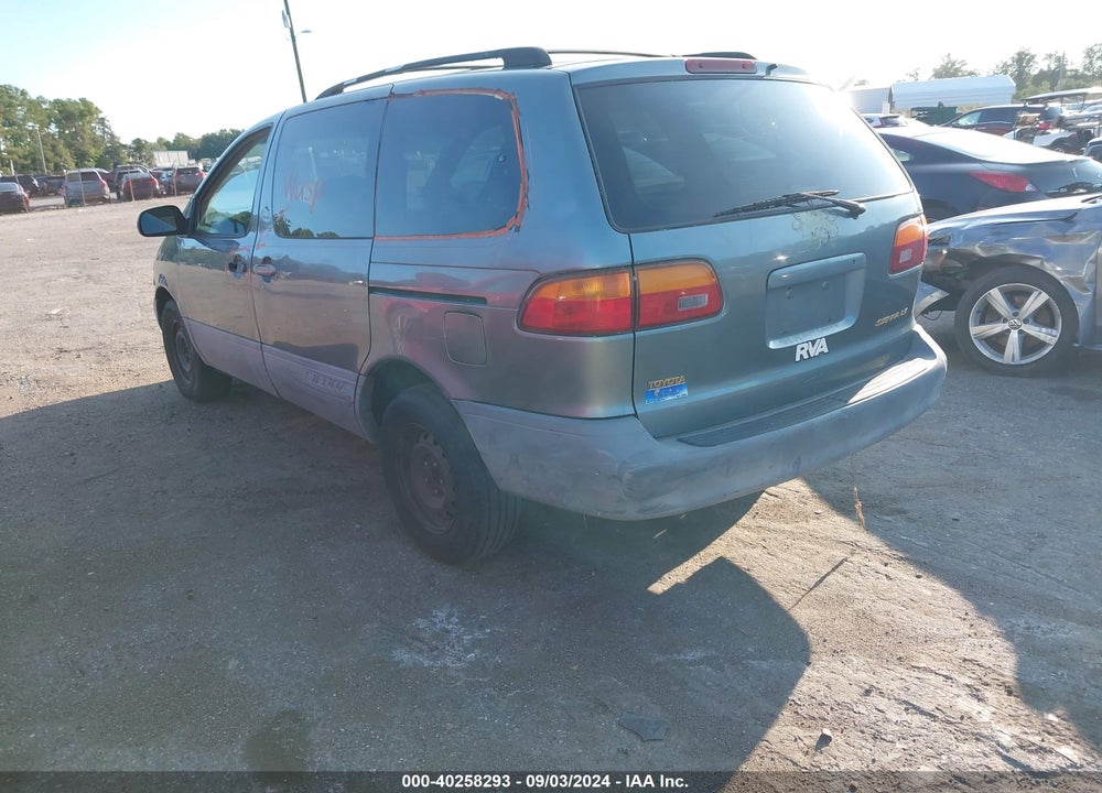 2000 TOYOTA SIENNA LE VIN: 4T3ZF13C3YU181507