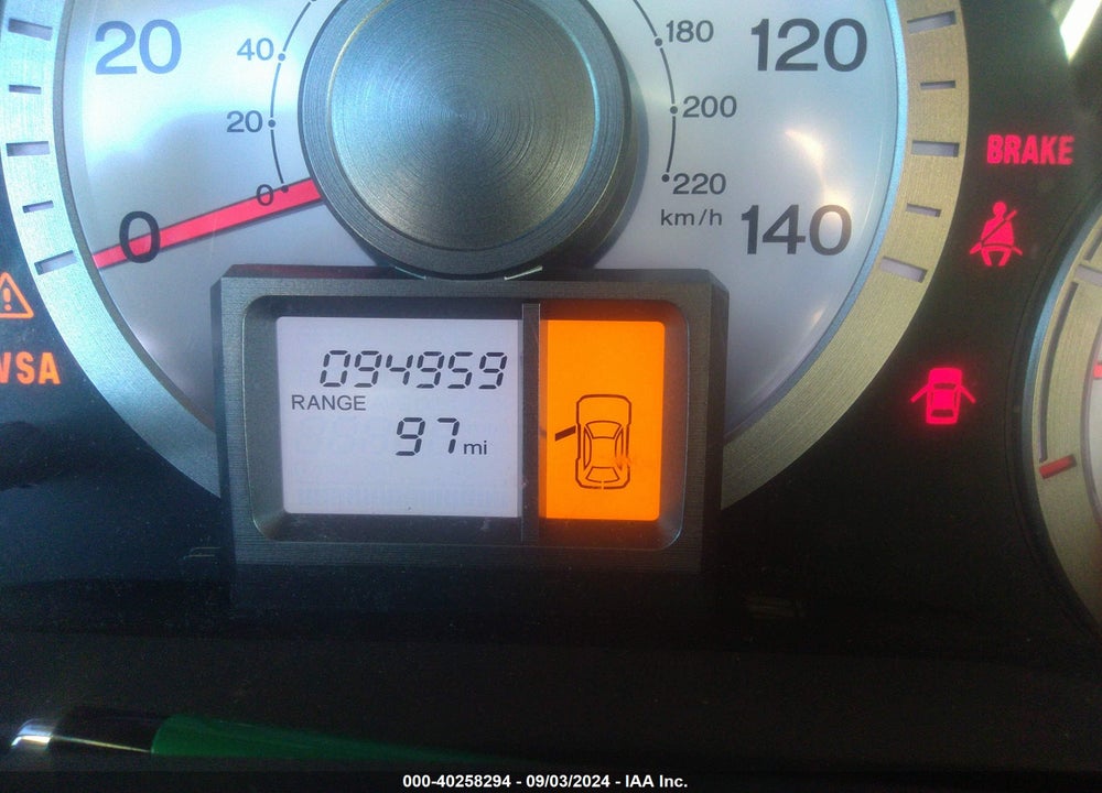 2010 HONDA PILOT LX VIN: 5FNYF4H21AB010862