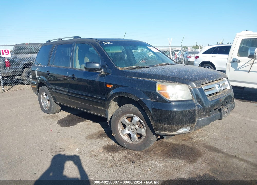 2006 HONDA PILOT EX-L VIN: 2HKYF18686H539056