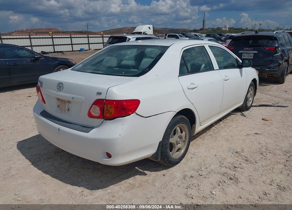 2009 TOYOTA COROLLA LE VIN: 1NXBU40E19Z135621