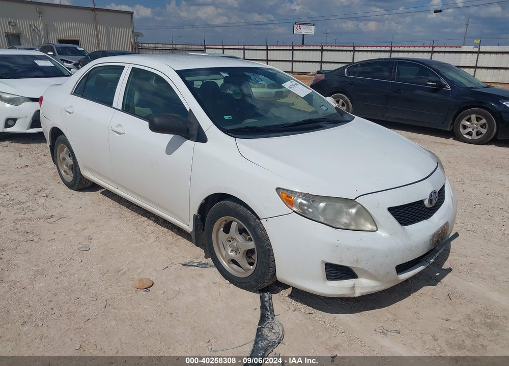 2009 TOYOTA COROLLA LE VIN: 1NXBU40E19Z135621