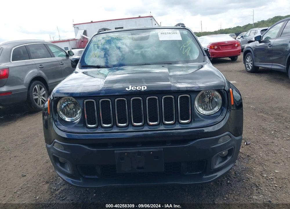 2016 JEEP RENEGADE LATITUDE VIN: ZACCJABT7GPD18953