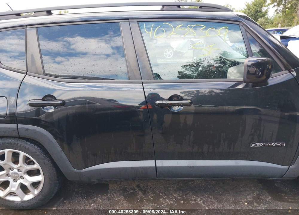 2016 JEEP RENEGADE LATITUDE VIN: ZACCJABT7GPD18953