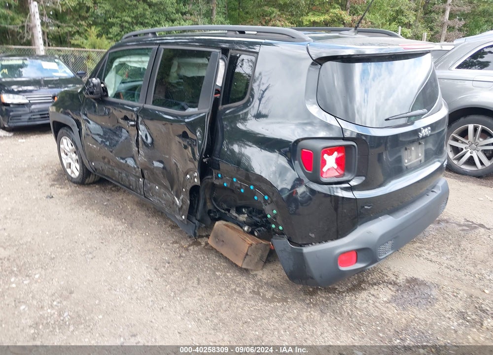 2016 JEEP RENEGADE LATITUDE VIN: ZACCJABT7GPD18953