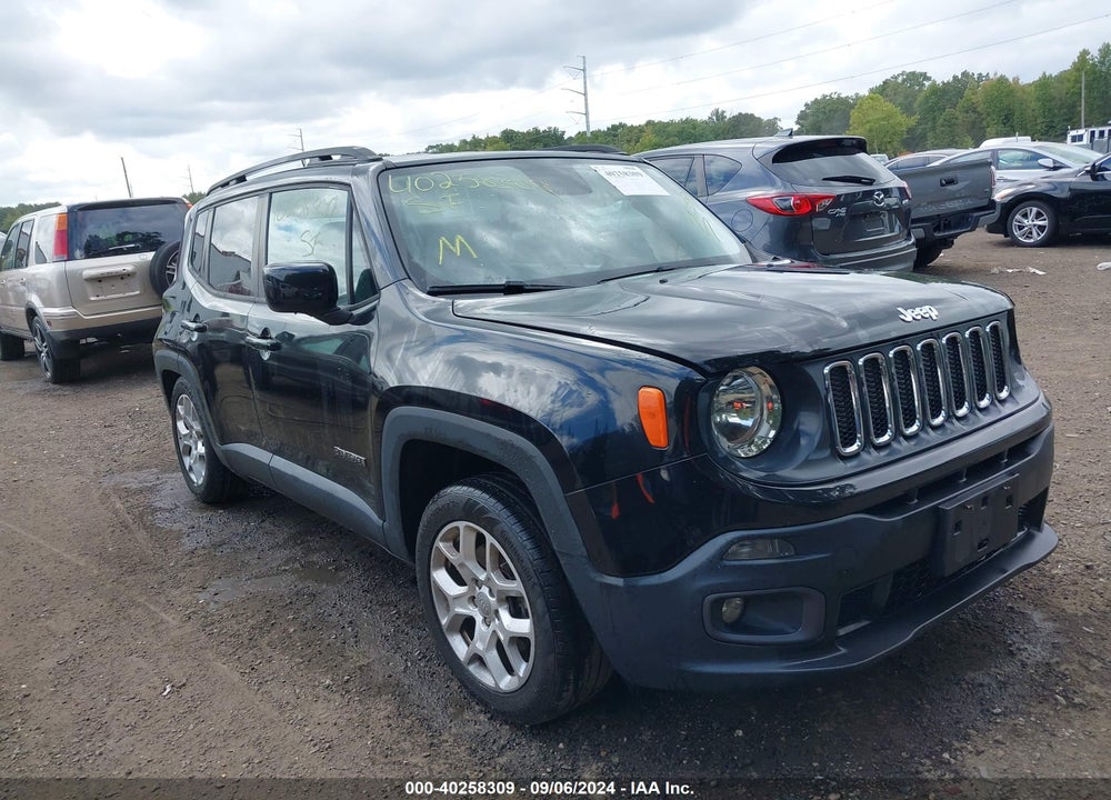 2016 JEEP RENEGADE LATITUDE VIN: ZACCJABT7GPD18953