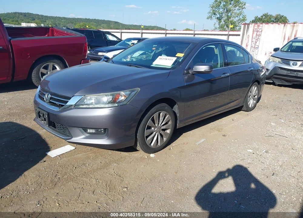 2014 HONDA ACCORD EX-L V-6 VIN: 1HGCR3F87EA038281