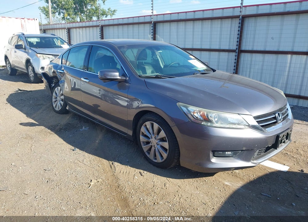 2014 HONDA ACCORD EX-L V-6 VIN: 1HGCR3F87EA038281