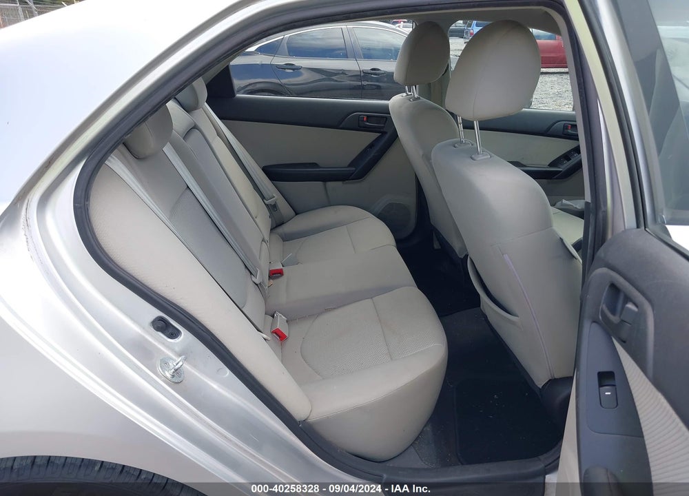 2010 KIA FORTE EX VIN: KNAFU4A22A5096771