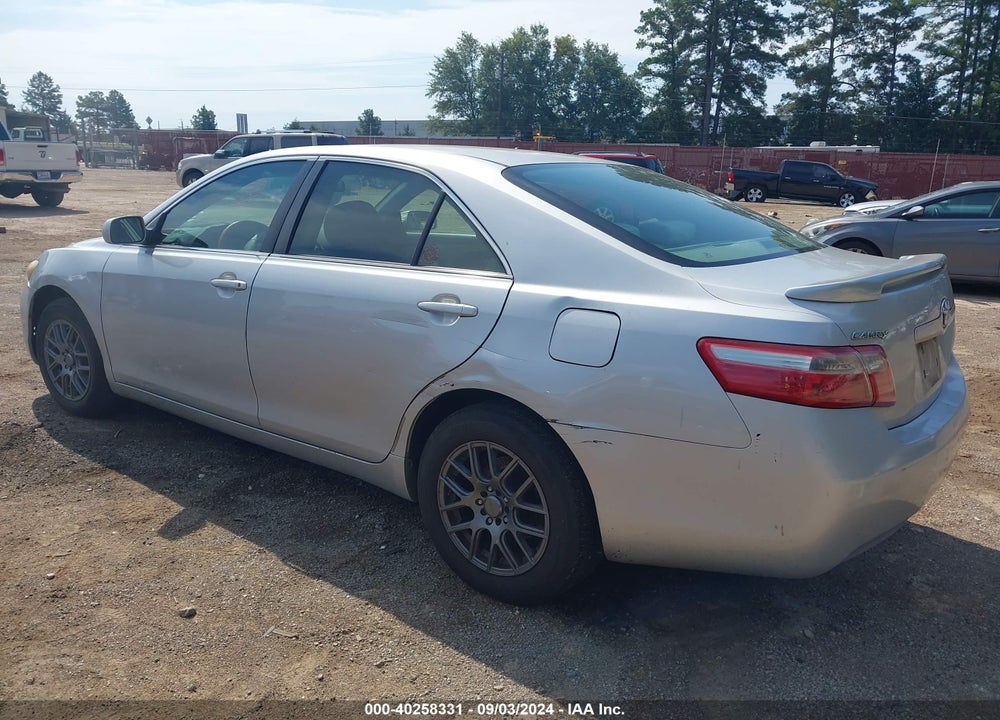 2007 TOYOTA CAMRY LE VIN: 4T1BE46K97U647487