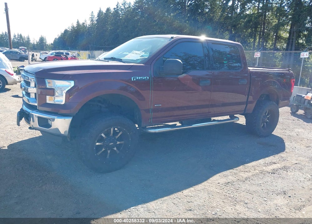 2015 FORD F-150 XLT VIN: 1FTEW1EP1FFA68796