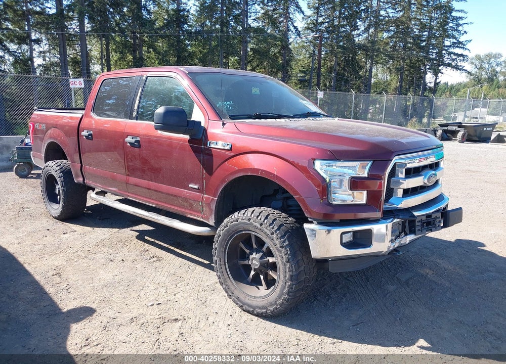 2015 FORD F-150 XLT VIN: 1FTEW1EP1FFA68796