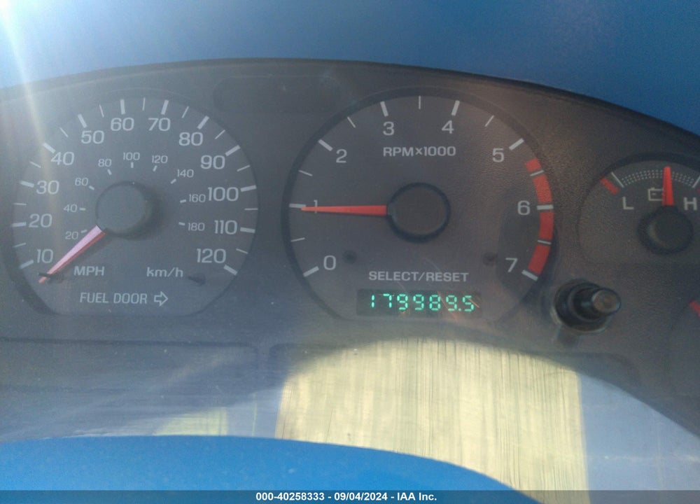 2000 FORD MUSTANG VIN: 1FAFP4447YF138465