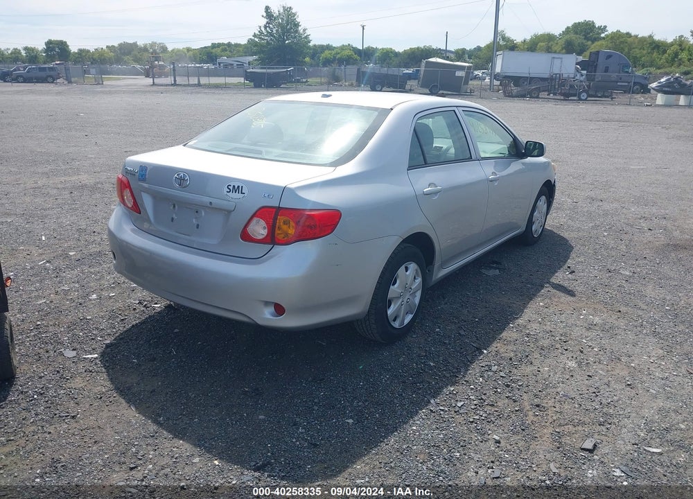 2010 TOYOTA COROLLA LE VIN: 2T1BU4EE9AC333927