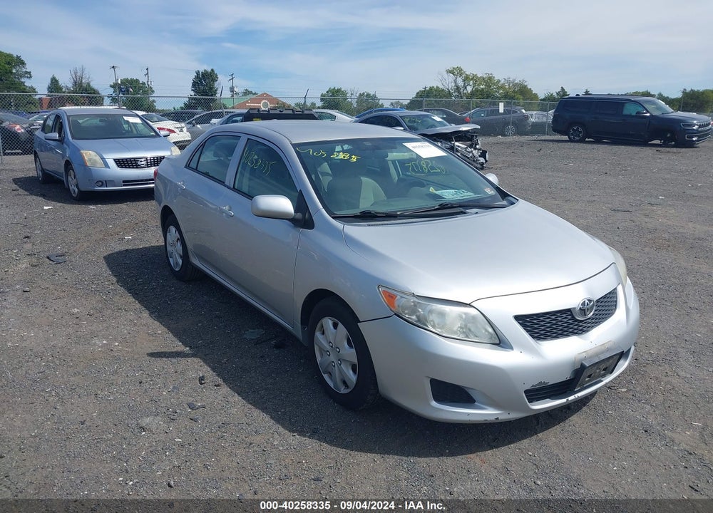 2010 TOYOTA COROLLA LE VIN: 2T1BU4EE9AC333927