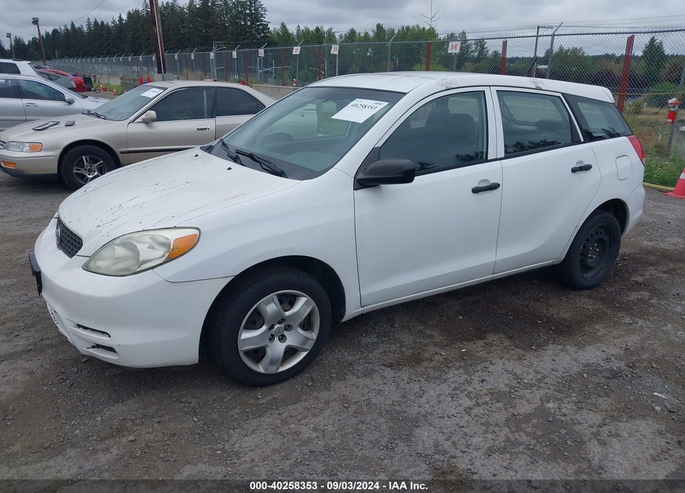 2004 TOYOTA MATRIX STANDARD VIN: 2T1KR32E54C301951