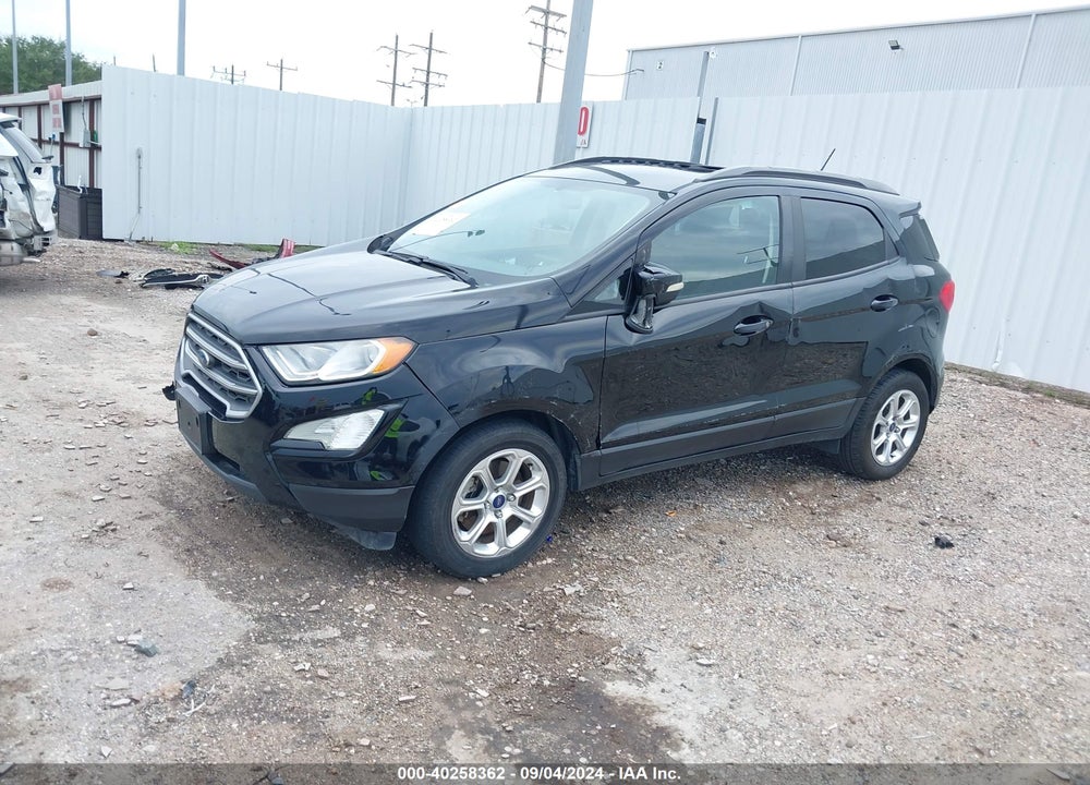 2018 FORD ECOSPORT SE VIN: MAJ3P1TE5JC160810